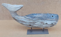 Ballena madera. Ref 68412. 21x34x5