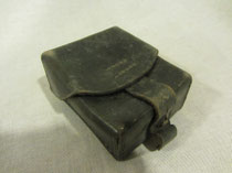 Cartuchera de cuero