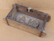 Molde para ladrillo madera reciclada. Ref 21971. 31x15x9