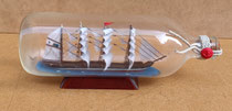 Barco en botella. Ref 116006A. 26x8x9