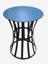 Mesa auxiliar metal. 59x46