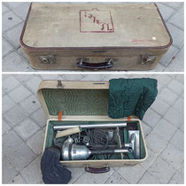 Aspiradora con maleta años 50 marca Valer. 