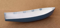 Bandeja barca madera. Ref 522056. 13x42x6,5