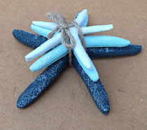 Set 3 estrellas de mar. Ref 233035. 16x5