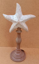 Estrella de mar en peana resina. Ref A38214B. 36,50x10x11