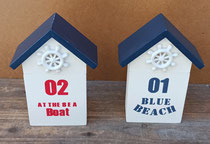 Cajas caseta de playa madera. Ref 830346. 15x11x5,5