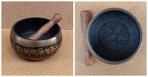 Cuenco tibetano metal. Ref 98957. 7x12.
