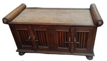 Descalzadora madera. 90x44x50