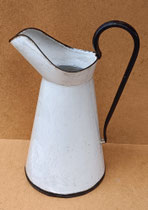 Jarra antigua metal esmaltado. Ref XNZ02. 43X30X23