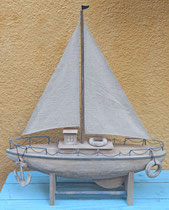 Barco madera. Ref 124092. 93x78x18