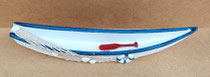 Barca de resina. Ref 13418099. 41x9x5