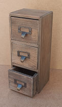 Cajonera de mesa o pared. Ref 6H1565. 27x10x11