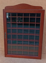 Vitrina para dedales. Ref 40812. 42x28x5