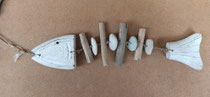 Pez para colgar. Ref 13750055. 44x8