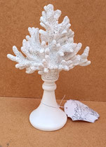 Coral en peana resina. Ref A38216A. 20x12