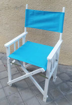 Silla director madera.