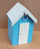 Hucha caseta playa madera. Ref 239029. 20x12x12