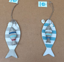 Peces madera colgar. Ref 25512. 22x8