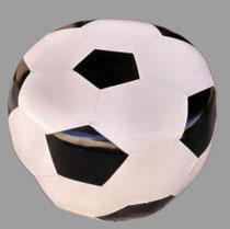 Puf balón futbol. Ref 17930. 37x42