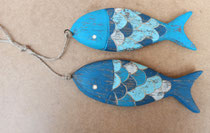 Peces madera. Ref D2034. 20 centímetros