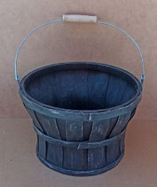 Cubo madera. Ref 19551. 32x21