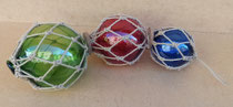 Boya triple cristal y cuerda. Ref 311012. 16x45