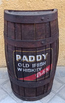 Medio barril madera. 75x40x20