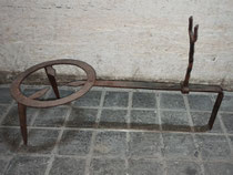 Trébede hierro vintage