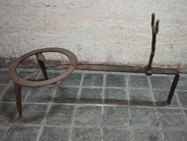 Trébede hierro vintage