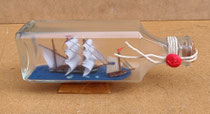 Barco en botella. Ref 116003A. 19x4x8