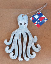 Pulpo madera. Ref D2362. 20x14