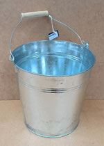 Cubo aluminio. Ref 43685. 27x25