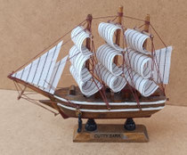 Bergantín Cutty Sark. Ref 111021. 16x15x4
