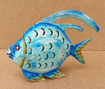 Pez portavela metal. Ref 32451. 19x4x13,5