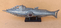 Maqueta submarino Nautilus resina. Ref 127011. 49,5x15x10