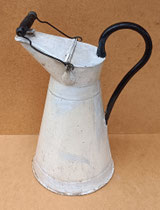 Jarra antigua metal esmaltado. Ref XNZ03. 38x29x21