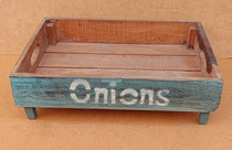 Caja madera Onions. Ref IA901. 46x30x15