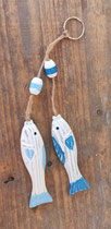 Ristra peces madera. Ref 241067. 21 centímetros alto