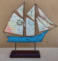 Frontal barco metal. Ref 55376. 52x53x12