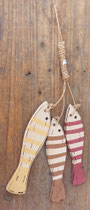 Ristra peces madera. Ref 232042. 22,5 alto
