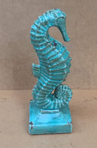 Caballito de mar cerámica. Ref SA020. 33x11x11