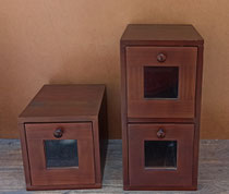 Cajoneras doble sentido. Pequeña 18x17x25. Grande 36x17x25