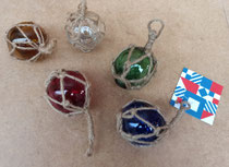 Boyas de cristal varios colores. Ref D1211. 5x12