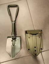 Pala plegable con funda