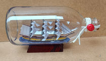 Barco en botella. Ref 116003B. 19,5x10x5x5
