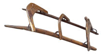 Silla de montar camello bactriano. 33x135x45