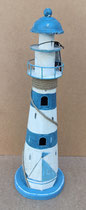 Faro chapa con base de madera. Ref 82911. 44x13.