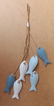 Ristra peces madera. Ref 23215638x8,5x3
