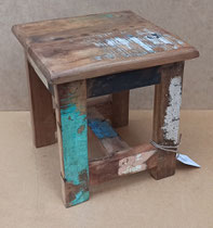 Taburete madera. Ref 28642. 26x26x27