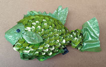 Pez poliespan lentejuelas. Ref 6751. 27,5x19x6
